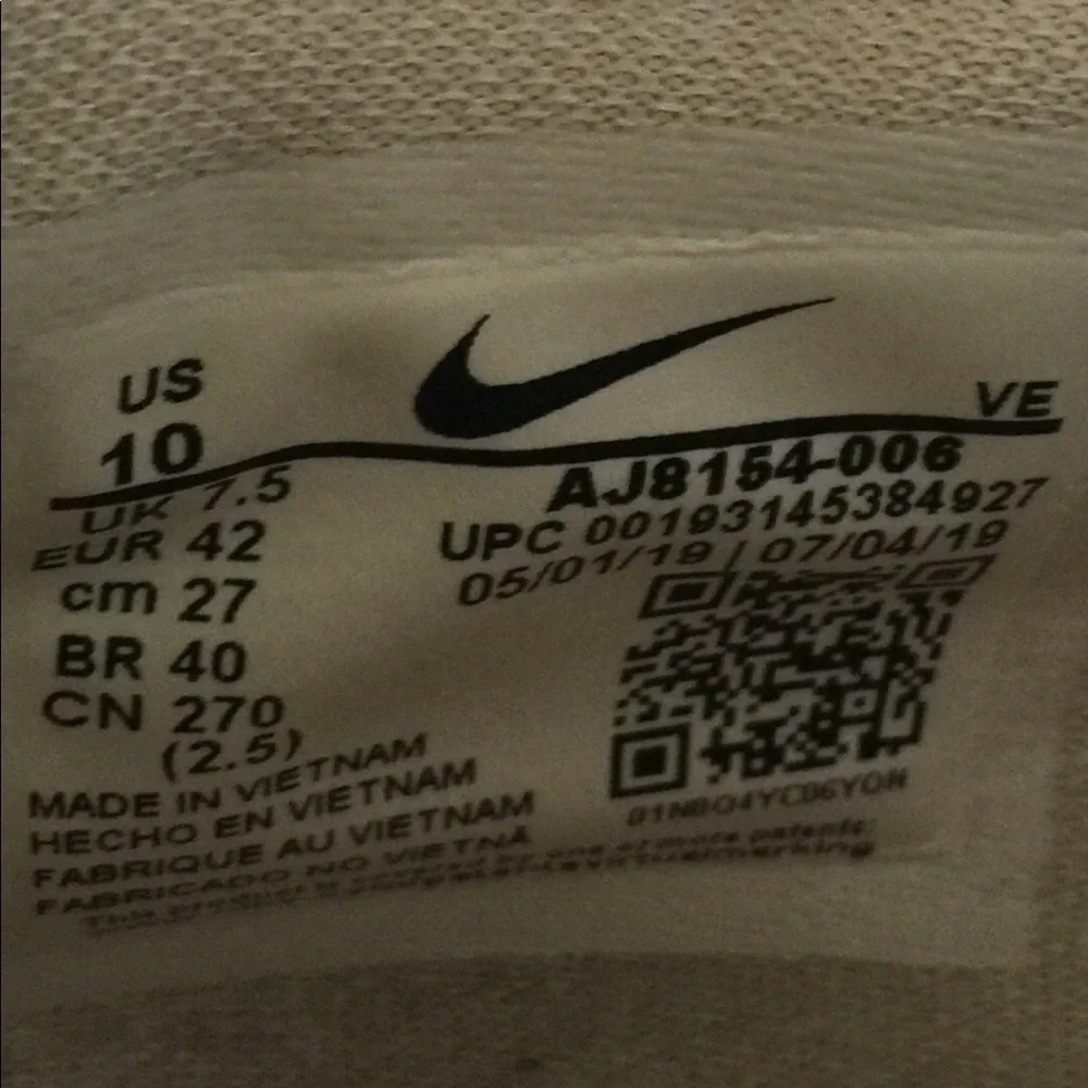NIKE “Foundation eliteTR” vast grey/redwood/women size 10/running/training shoe